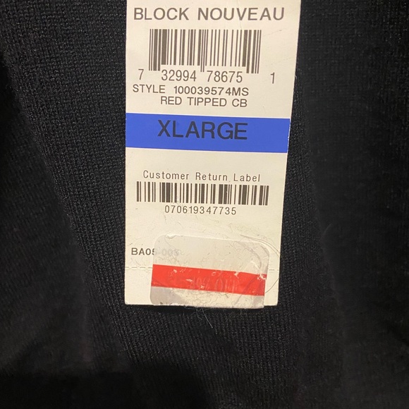 Alfani Colorblock Pullover Crewneck Sweater. Size XL. New - Picture 5 of 7